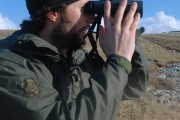 Brydon with Zeiss 10x42 Victory FL binoculars.