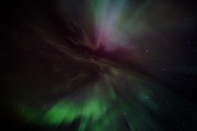 Aurora photographed from Shetland, 26th September 2011. Photo by David Gifford. Aurora photographed from Shetland, 26th September 2011. Photo by David Gifford.