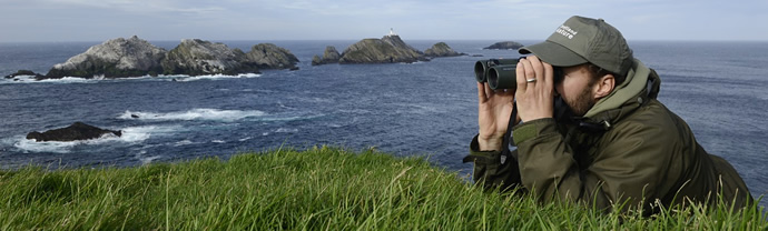 Swarovski 10x42s at the top of Britain - Muckle Flugga
